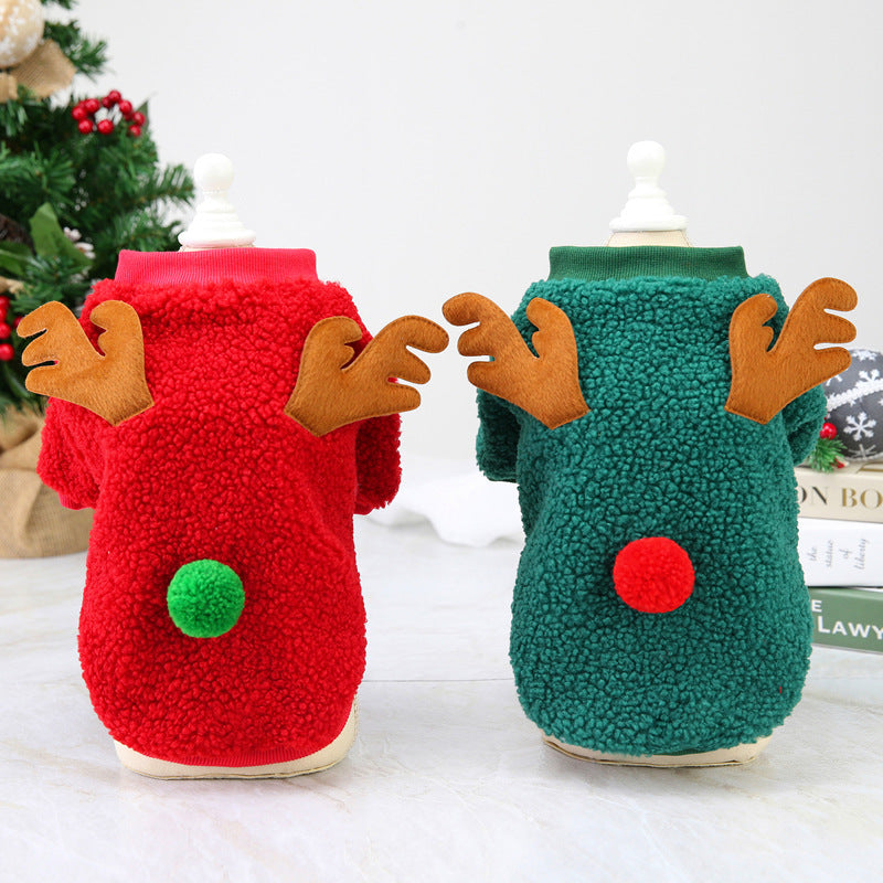 Dog Holiday Sweater Christmas Winter Clothes