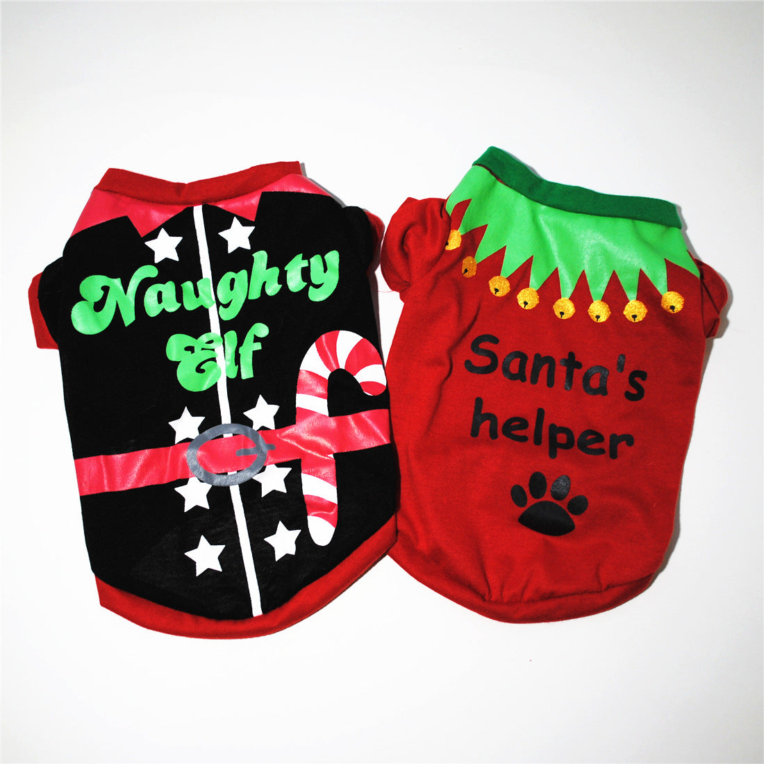 Cute Dog Clothing Christmas Shirt