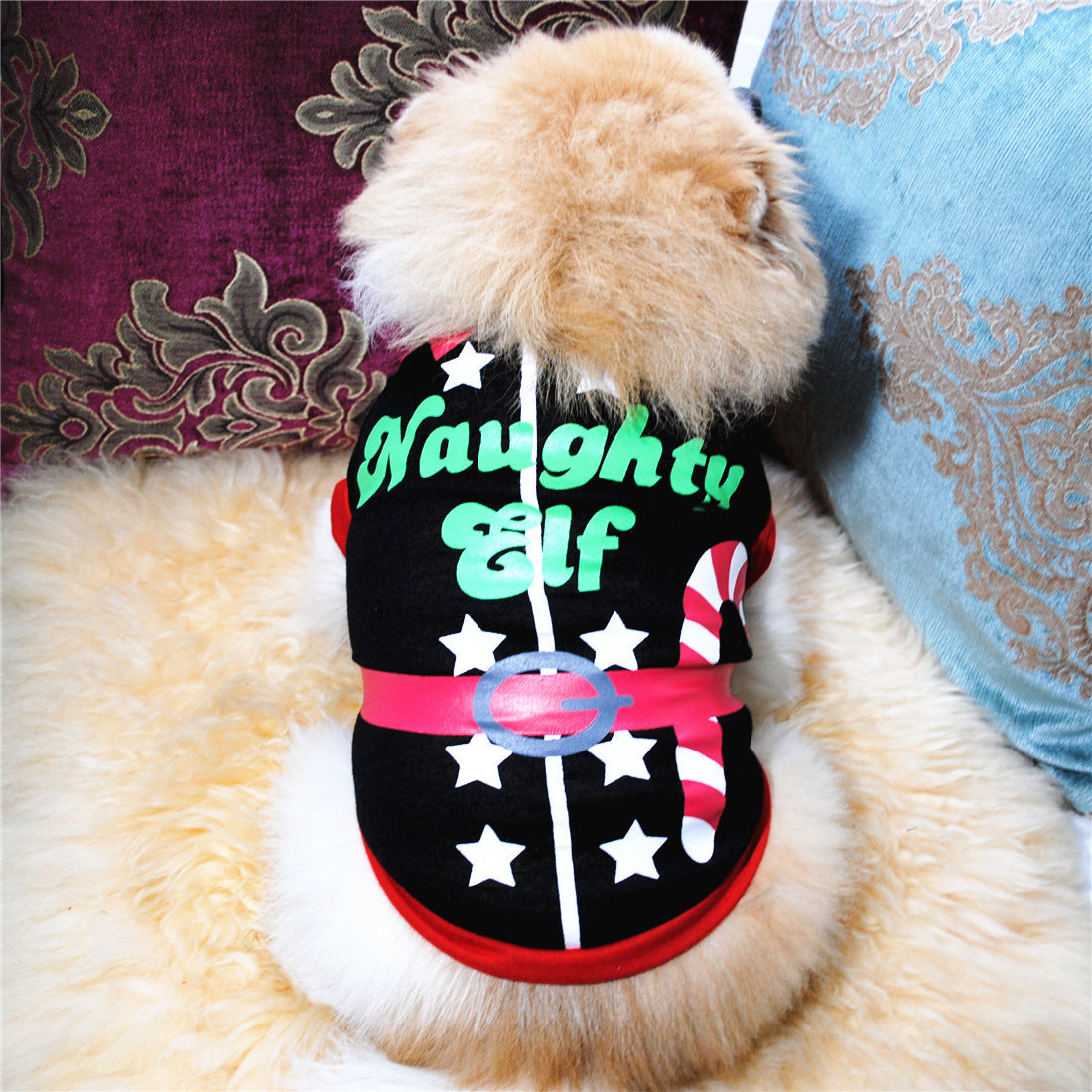 Cute Dog Clothing Christmas Shirt