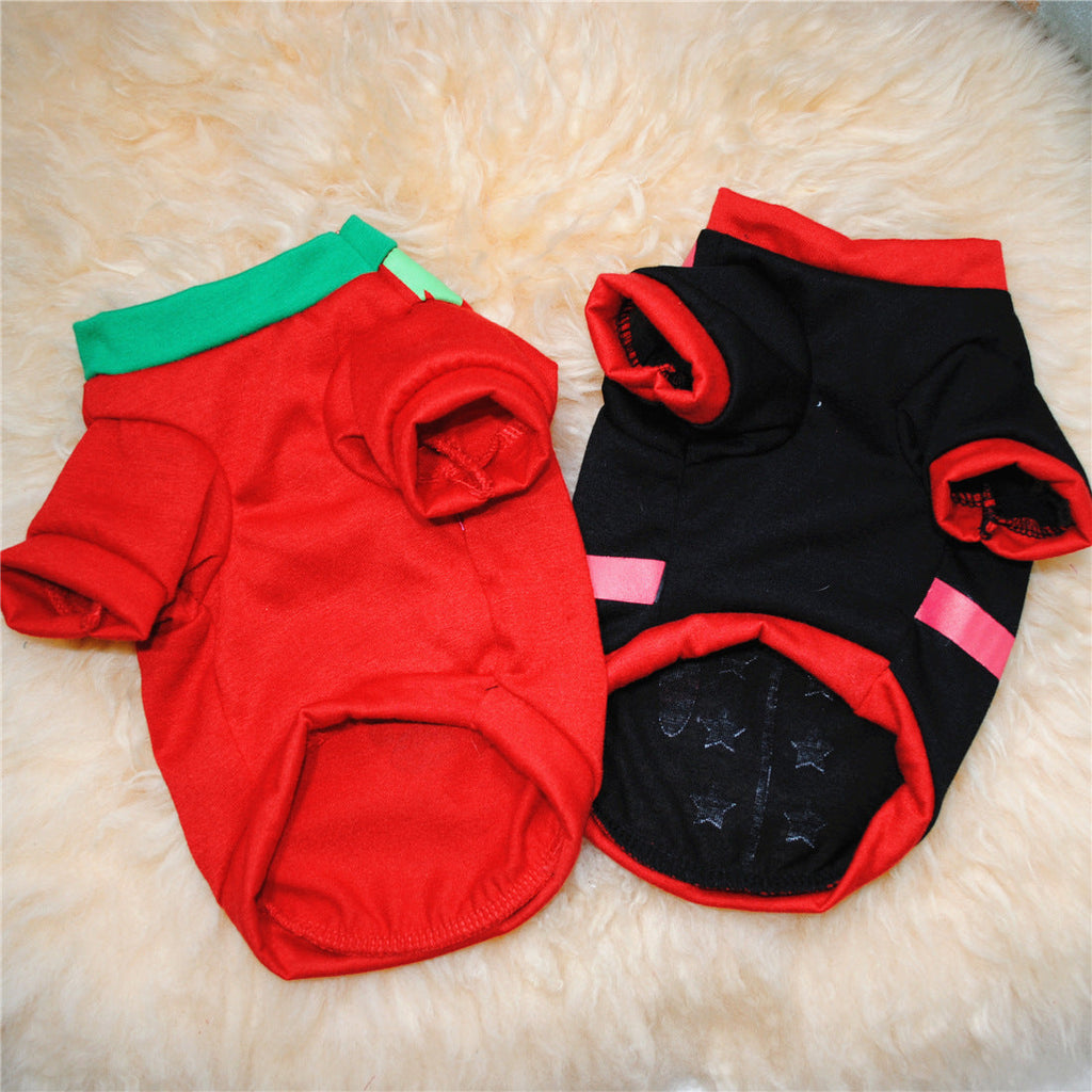 Cute Dog Clothing Christmas Shirt