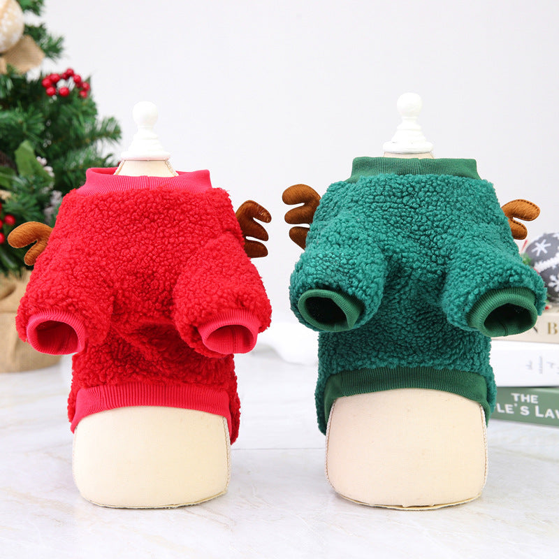 Dog Holiday Sweater Christmas Winter Clothes