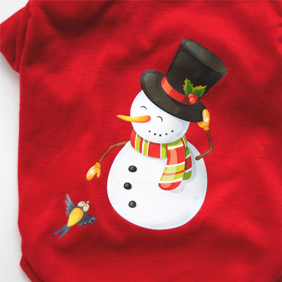 Christmas Cute Printed Breathable Puppy Clothes
