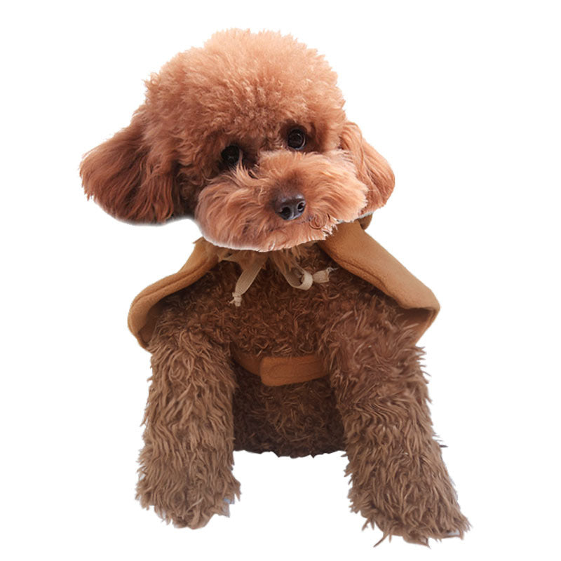 Pet Christmas Costume Cloak